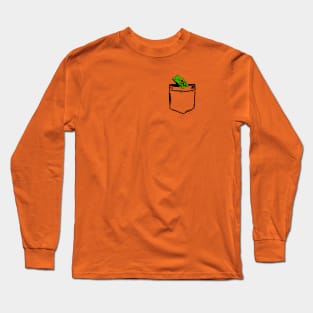 Pocket Frog Long Sleeve T-Shirt